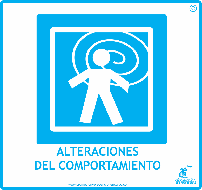 logos discapacidades alteraciones del comportamiento discapacidad sin fronteras